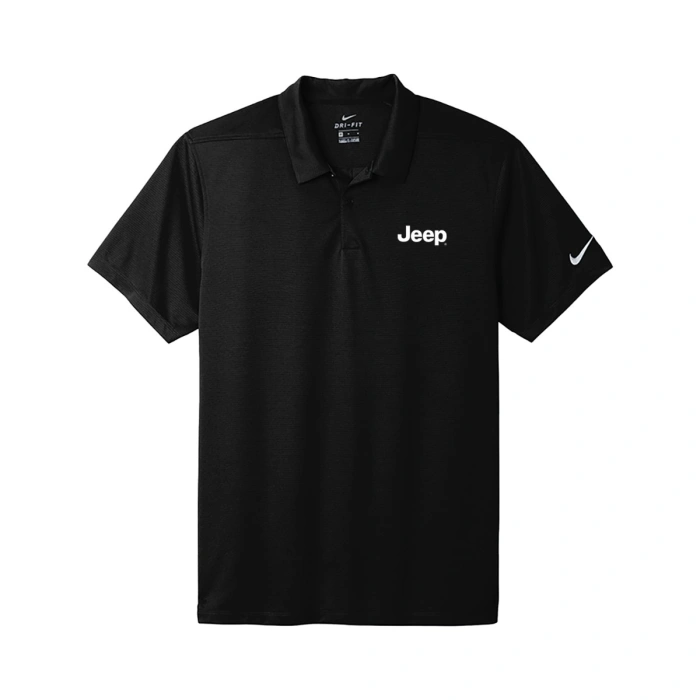 1308.240109 "JEEP®" Men’s Textured Stripe Polo