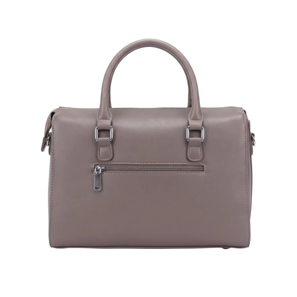 David Jones Celestia Two-Tone Satchel Handbag