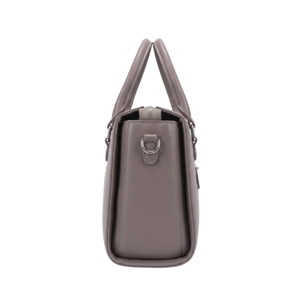 David Jones Celestia Two-Tone Satchel Handbag