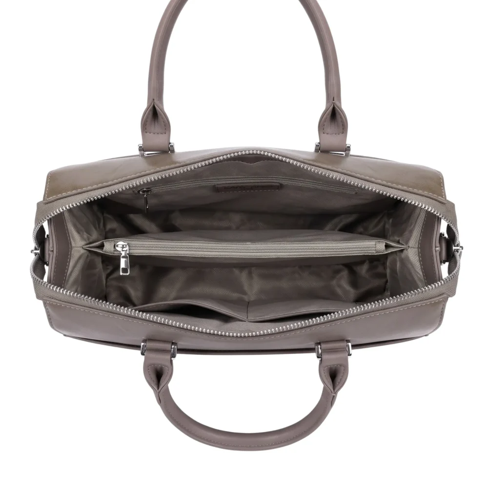 David Jones Celestia Two-Tone Satchel Handbag