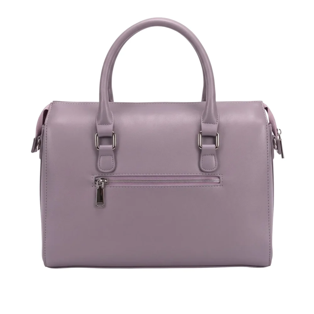 David Jones Celestia Two-Tone Satchel Handbag