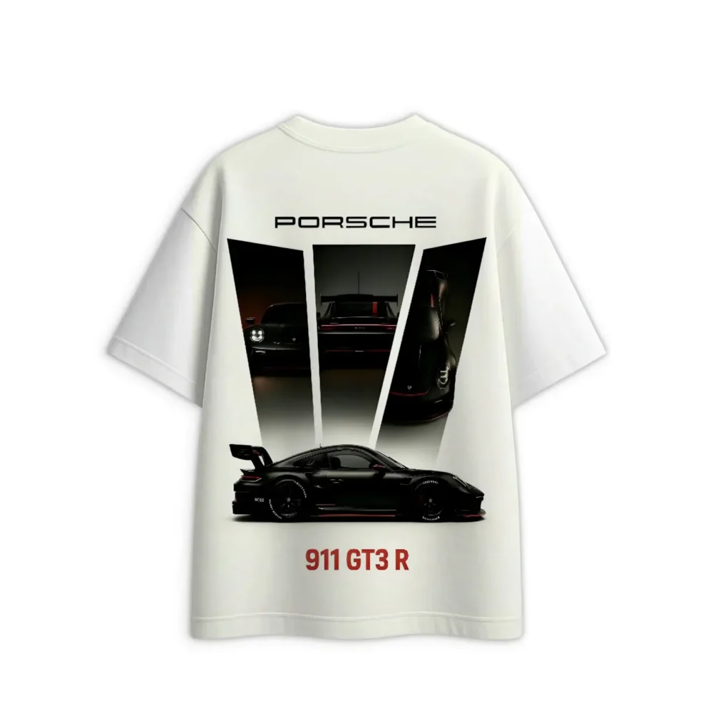 Porsche 911 GT3 RS Heavyweight Oversized T-Shirt
