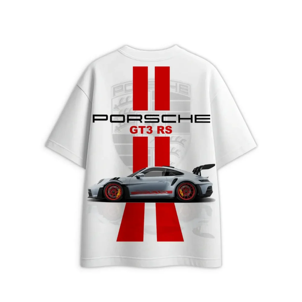 Porsche 911 GT3 RS Heavyweight Oversized T-Shirt