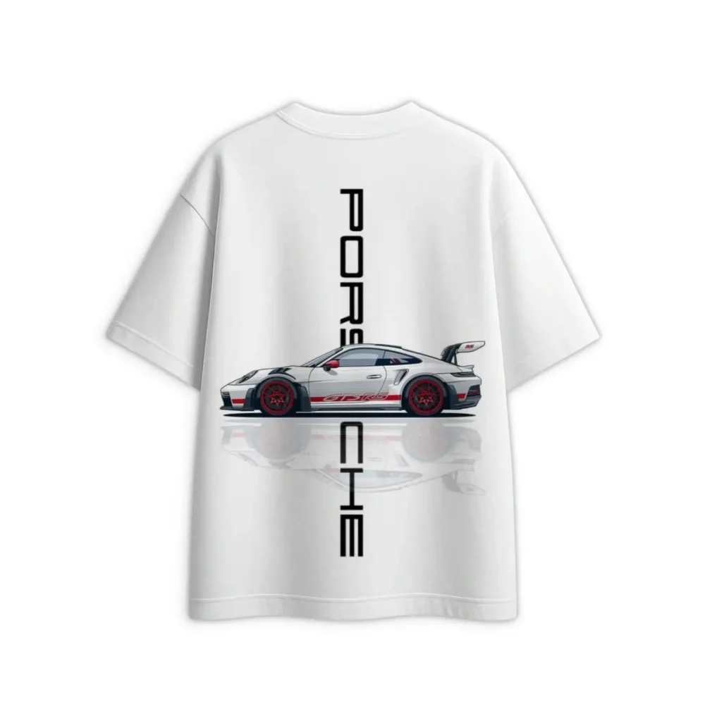 Porsche 911 GT3 RS Heavyweight Oversized T-Shirt