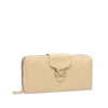 Celeste Dual Zip Textured PU Leather Ladies Wallet