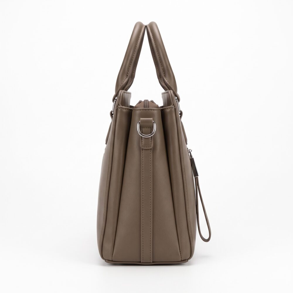 David Jones Elodie Front Zip Satchel Handbag
