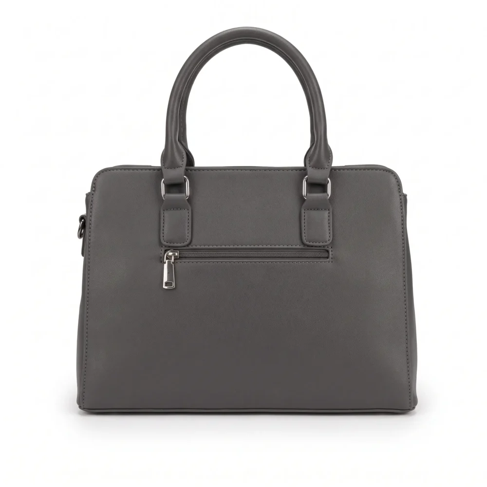David Jones Elodie Front Zip Satchel Handbag