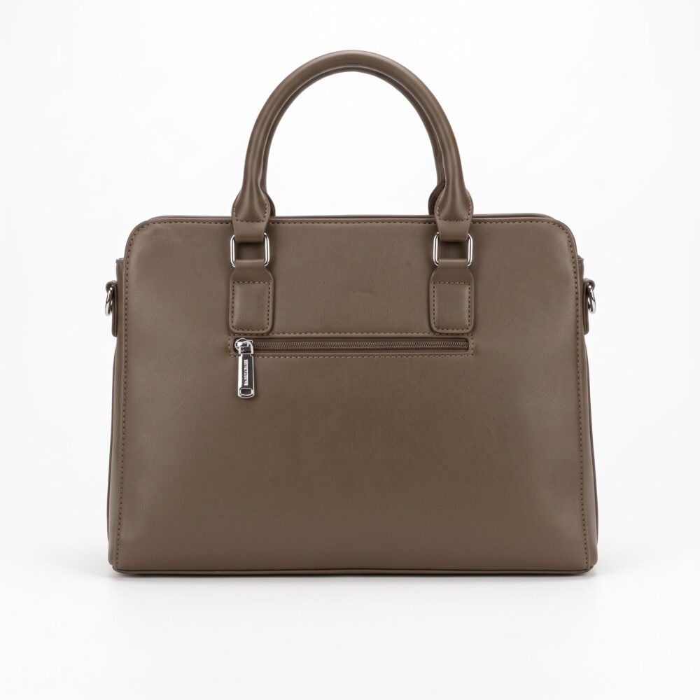 David Jones Elodie Front Zip Satchel Handbag