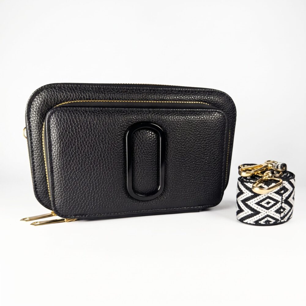 Lumina Multi-Compartment Crossbody Wallet Sling Bag