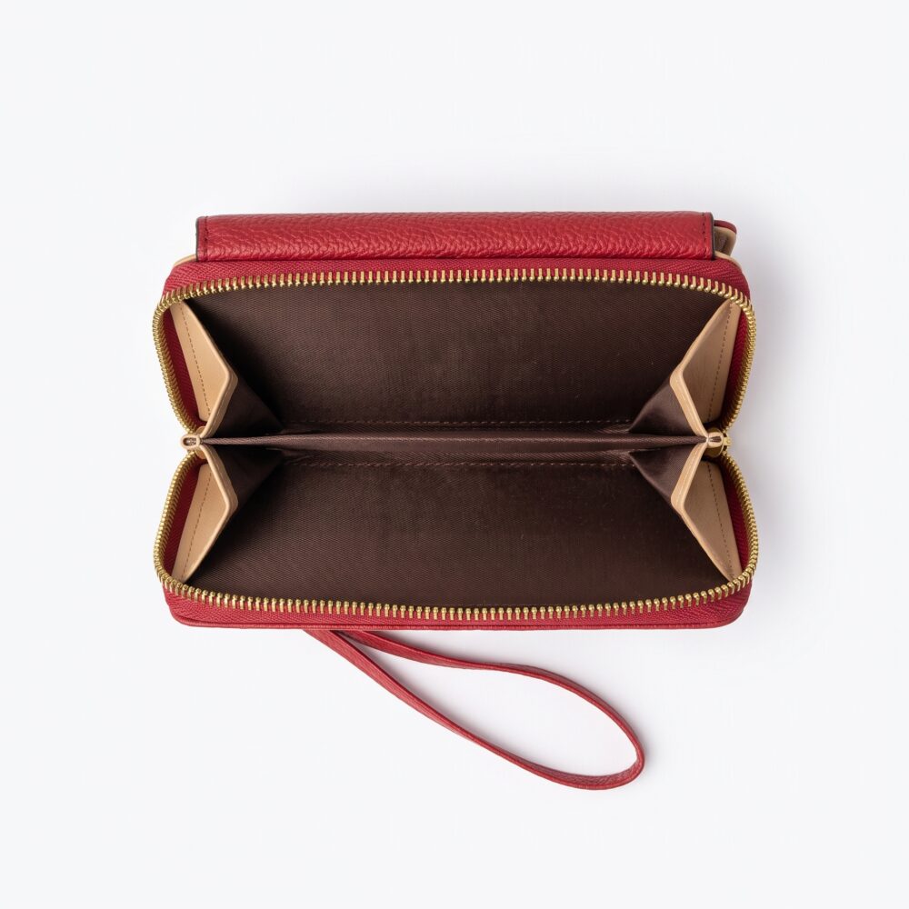 VL-SignatureAccent Premium PU Leather Women's Long Wallet
