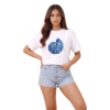 Ocean Spiral Graphic T-Shirt