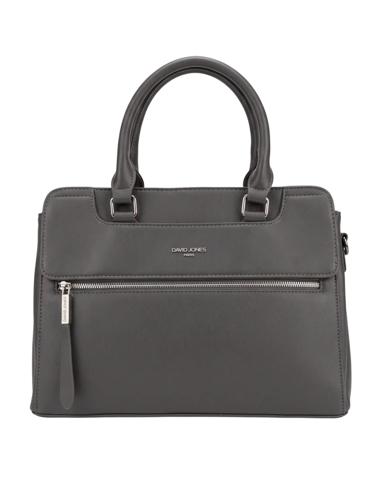 David Jones Elodie Front Zip Satchel Handbag