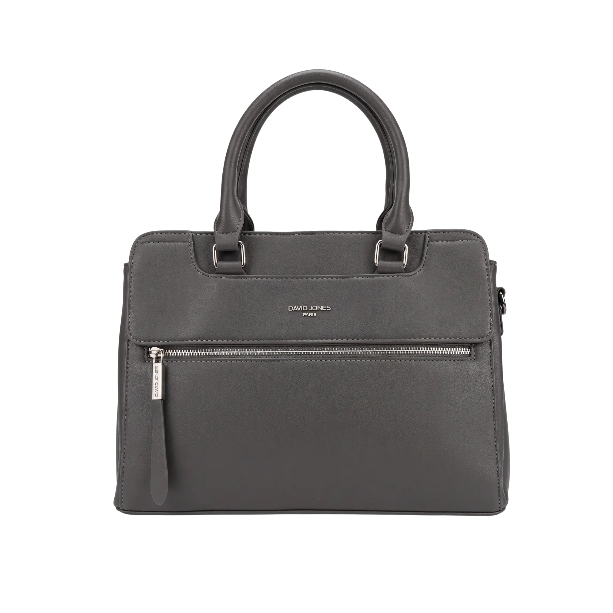 David Jones Elodie Front Zip Satchel Handbag