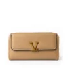 VL-SignatureAccent Premium PU Leather Women's Long Wallet
